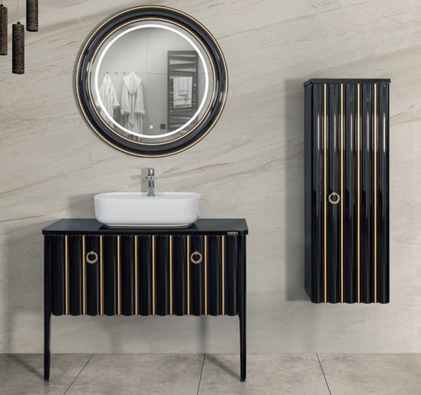 Lineart Lotus 110 Banyo Dolabı + Ledli Ayna