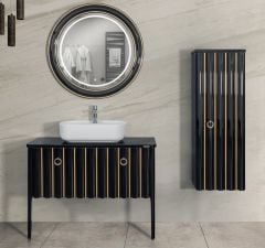 Lineart Lotus 110 Banyo Dolabı + Ledli Ayna