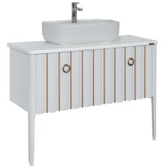 Lineart Lotus 110 Banyo Dolabı + Ledli Ayna