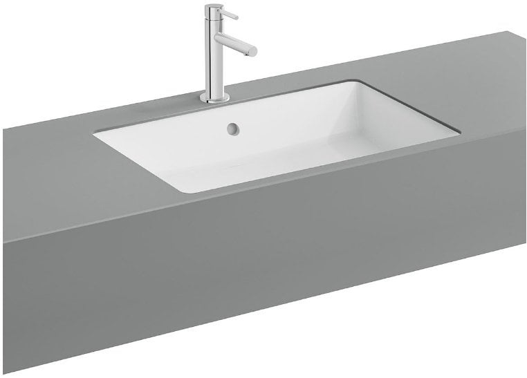 Vitra 7434b003-1082 Nuo Dikdörtgen  Tezgah Altı Lavabo 60 Cm