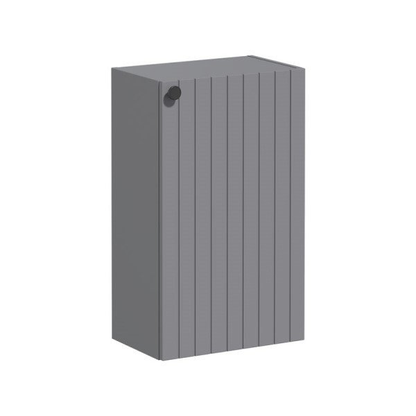 Vitra Root Groove 69144 Alt Ünite, 40 Cm, Dar, Mat Gri, Sağ
