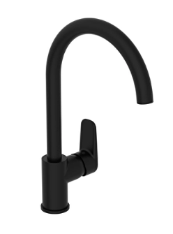 Artema A4341936 Flow Soft Eviye Bataryası Mat Siyah