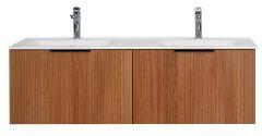 Lineart Vista 120 Çift Lavabolu Banyo Dolabı + Ledli Ayna