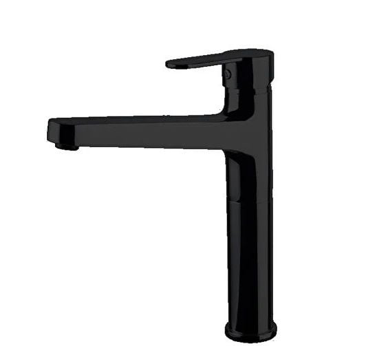 Newarc Domino 971001B Çanak Tipi Lavabo Bataryası, Siyah