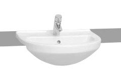 VitrA S50 5307B003-0001 Yarım Tezgah Lavabo 55 cm Beyaz