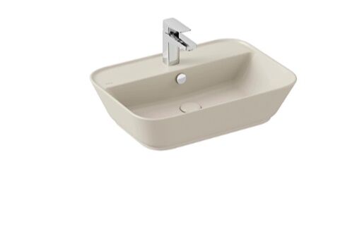 Vitra 7426B022-0001 Geo Çanak Lavabo Mat Kum Bej