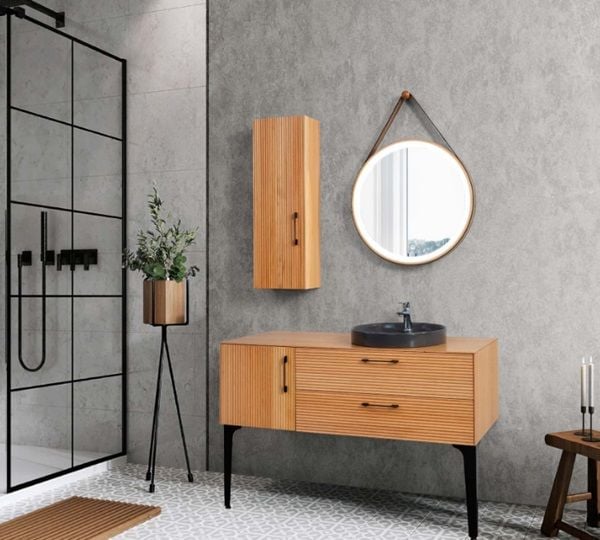 Lineart Electra 1250 Banyo Dolabı + Ledli Ayna