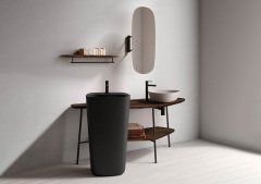 Vitra Plural 64041 Büyük Tezgah, 160 cm, Koyu Meşe, (Sağ)