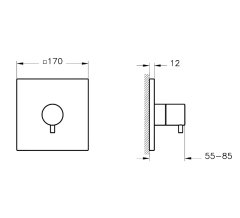 Artema Root Square A43388 Yönlendirici (V-Box Sıva Üstü Grubu)
