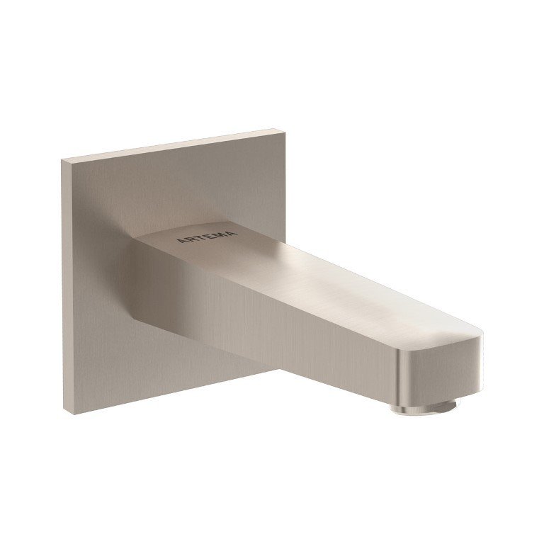 Artema Root Square A4311634 Çıkış Ucu, Fırçalı Nikel