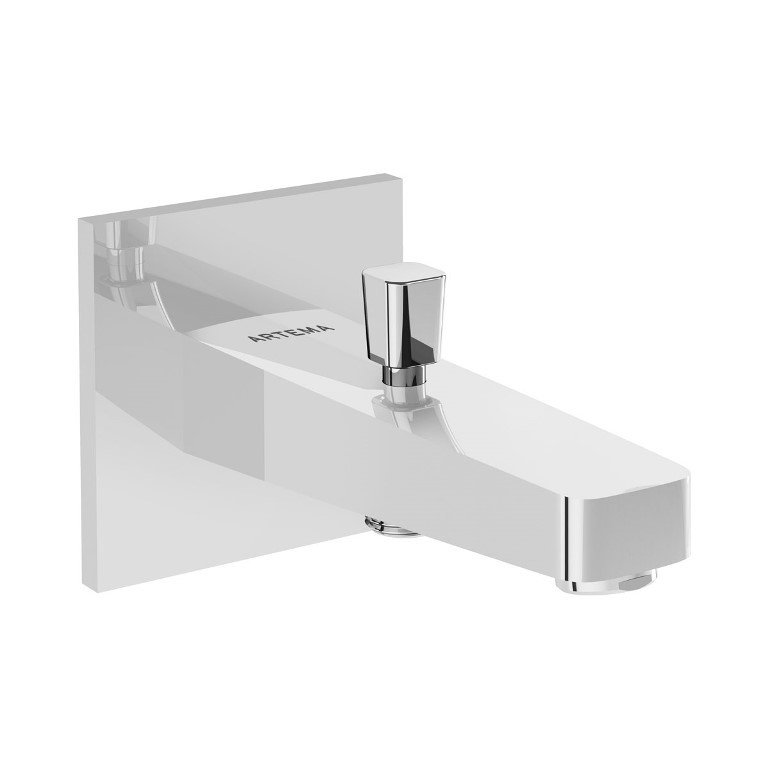 Artema Flow Square A43131 Çıkış Ucu, El Duşu Çıkışlı, Krom