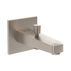 Artema Flow Square A4313134 Çıkış Ucu, El Duşu Çıkışlı, Fırçalı Nikel