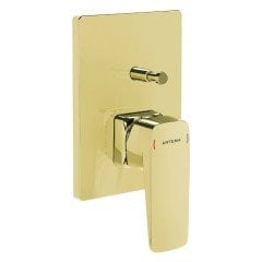 Artema Root A4275274 Ankastre Banyo Bataryası (Sıva Üstü Grubu), Altın