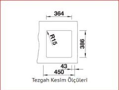 Nuevo Sonic 375U Tezgah Altı Seramik Eviye