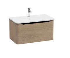 Vitra Integra Round 69909 Lavabo Dolab 80cm A.Meşe