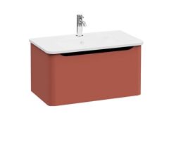 Vitra Integra Round 69910 Lavabo Dolab 80cm Kırmızı