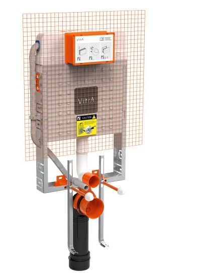 Vitra 768-1851-01 Asma Klozetler İçin Gömme Rezervuar 8 Cm