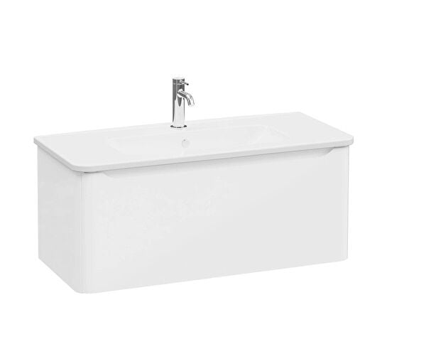 Vitra Integra Round 69915 Lavabo Dolabı 100cm Beyaz