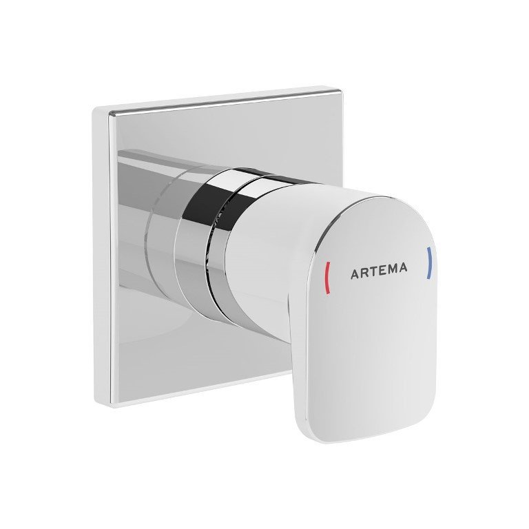 Artema Root Square A42729 Ankastre Stop Valf, Krom