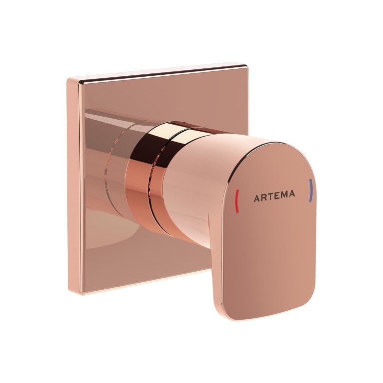 Artema Root Square A4272929 Ankastre Stop Valf, Bakır