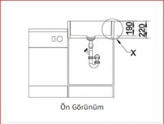 Nuevo Neron 60 Seramik Eviye