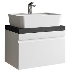 Lineart Style 60cm Lavabo Dolabı + Ledli Ayna