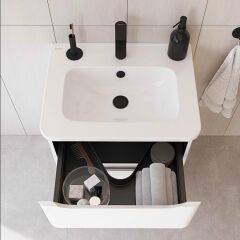 Vitra Integra Round 69970 Lavabo Dolabı 60cm Mat Beyaz