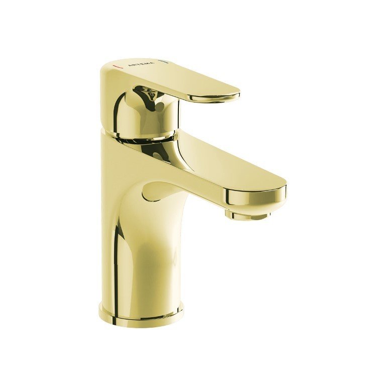 Artema Root Round A4270574 Lavabo Bataryası, Altın