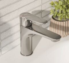 Artema Root Round A4270634 Yüksek Lavabo Bataryası, Fırçalı Nikel