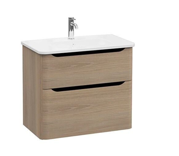 Vitra Integra Round 69981 Lavabo Dolabı 80cm A.Meşe