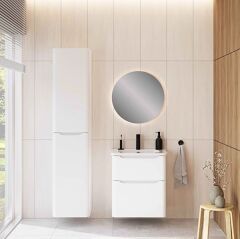 Vitra Integra Round 69982 Lavabo Dolabı 80cm Kırmızı