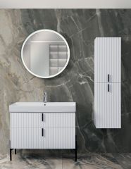 Lineart Jazz 100cm Lavabo Dolabı + Ledli Ayna