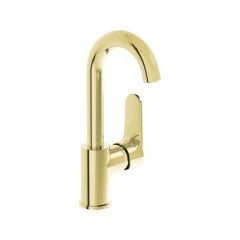 Artema Root Round A4275474 Döner Borulu Lavabo Bataryası Altın