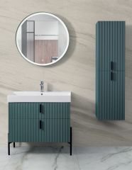 Lineart Jazz 86cm Lavabo Dolabı + Ledli Ayna