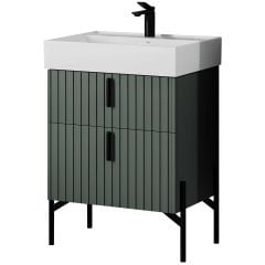 Lineart Jazz 60 cm Lavabo Dolabı + Ledli Ayna