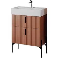 Lineart Jazz 60 cm Lavabo Dolabı + Ledli Ayna