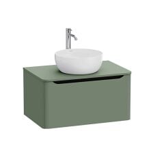 Vitra Integra Round 70046 Lavabo Dolabı 80cm Yeşil