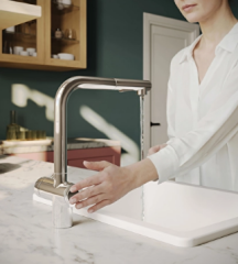 Vitra A47230 SenseHybrid Eviye Batarya Elektrikli Krom