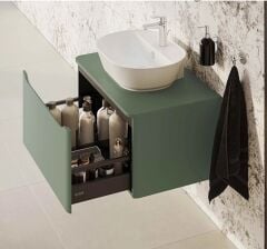 Vitra Integra Round 70050 Lavabo Dolabı 100cm Beyaz
