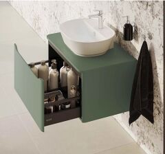 Vitra Integra Round 70050 Lavabo Dolabı 100cm Beyaz