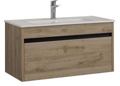 Lineart Balat 100cm Lavabo Dolabı + Dolaplı Ayna