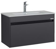 Lineart Balat 100cm Lavabo Dolabı + Dolaplı Ayna