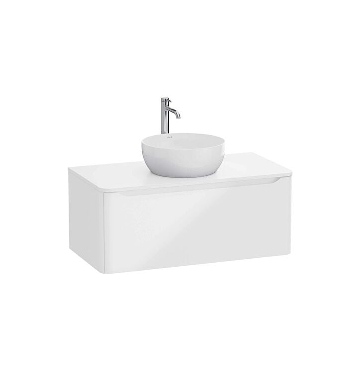 Vitra Integra Round 70050 Lavabo Dolabı 100cm Beyaz