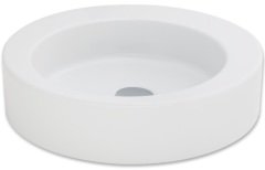 Smanni Merga Çanak Lavabo Tezgah Üstü Beyaz 48 cm