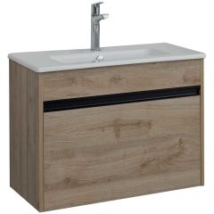 Lineart Balat 70cm Lavabo Dolabı + Dolaplı Ayna