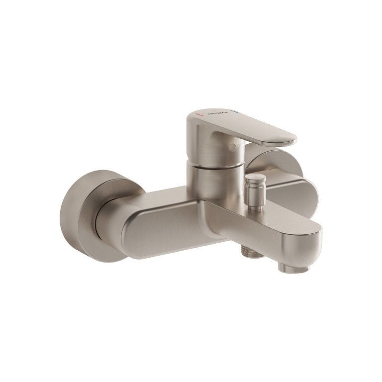 Artema Root Round A4272534 Banyo Bataryası Fırçalı Nikel