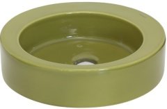 Smanni Merga Çanak Lavabo Tezgah Üstü Yosun Yeşili 48 cm
