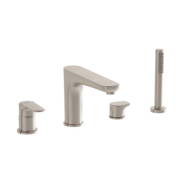 Artema Root Round A4274334 Küvet Bataryası Fırçalı Nikel