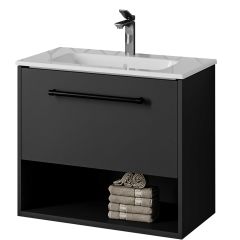 Lineart Nova 60 Dar Lavabo Dolabı + Dolaplı Ayna