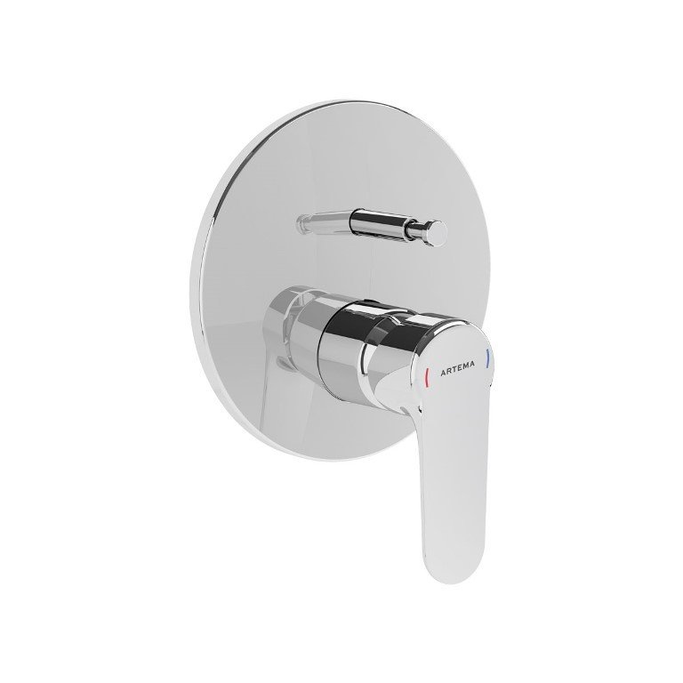 Artema Root Round A42727 Ankastre Banyo Bataryası Krom (Sıva Üstü Grubu)